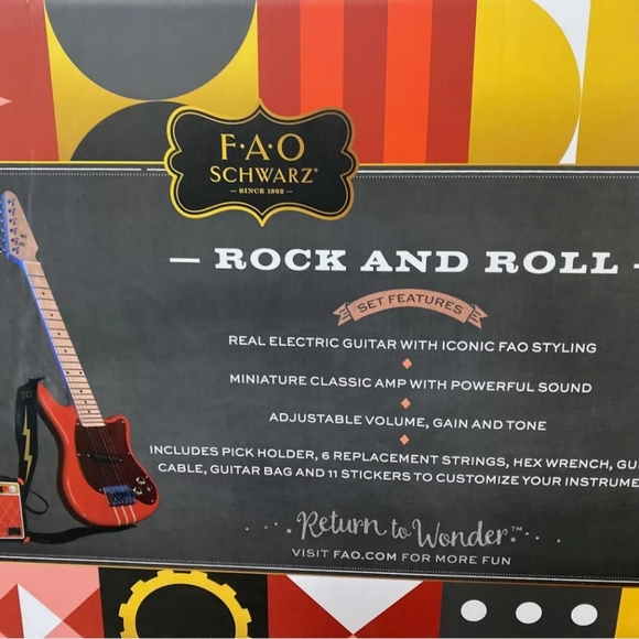 FAO Schwarz Toys Fao Schwarz Stage Stars Electric Guitar And
